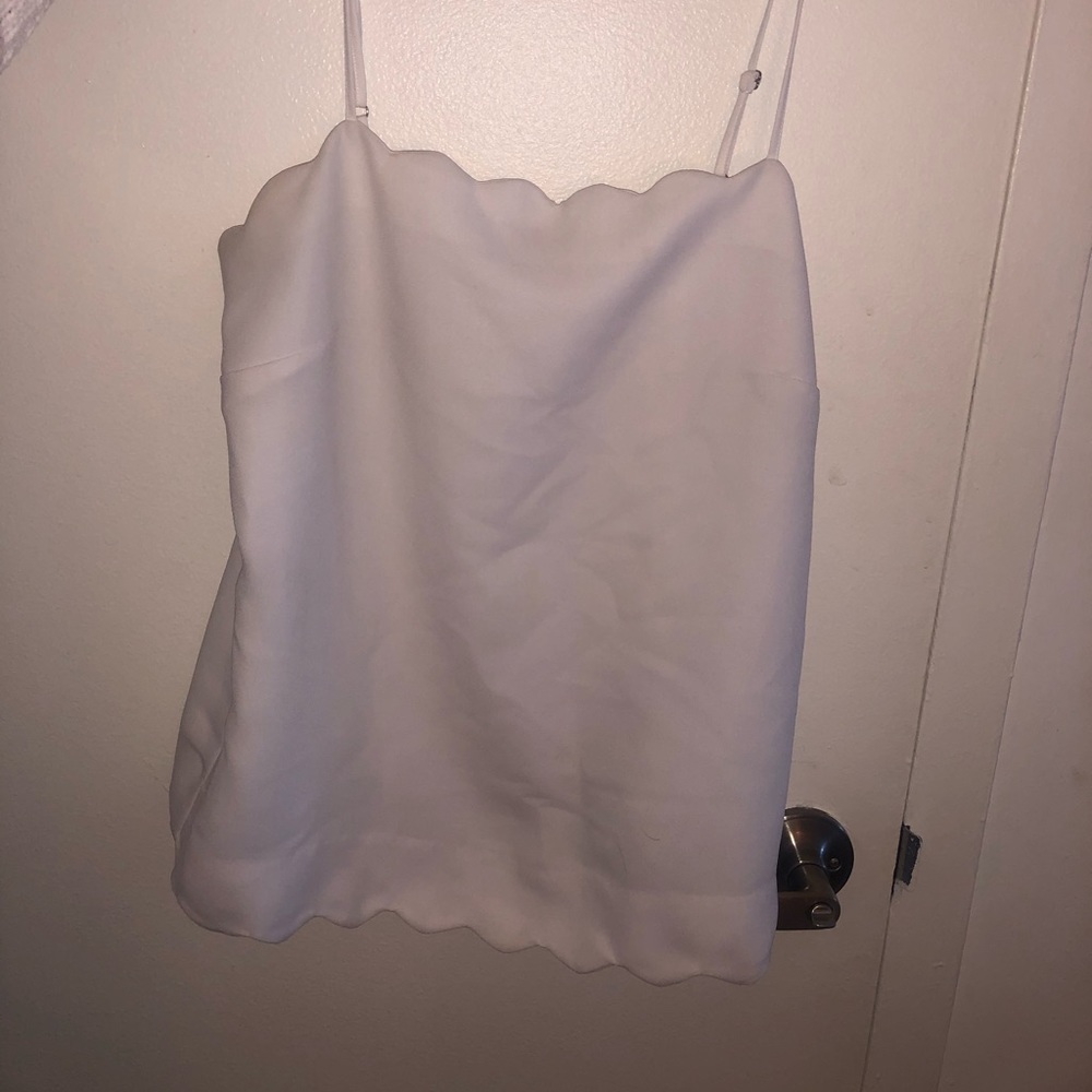 Banana Republic Scalloped Tank